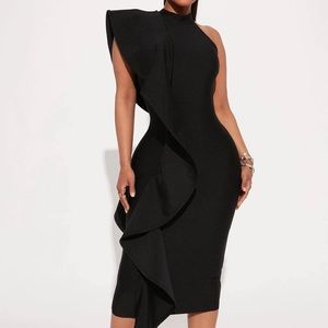 Raylin Bandage Midi Dress